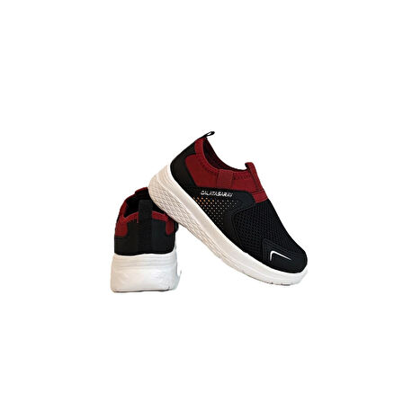 Kinetix Wester GS Siyah Kırmızı Bağacaksız Erkek Çocuk Spor Ayakkabı