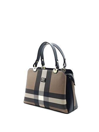 Silver Polo  Kadın  972-35869 SILVER POLO EL ÇANTASI M80 KAHVE-MAT SİYAH