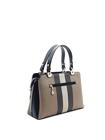 Silver Polo  Kadın  972-35869 SILVER POLO EL ÇANTASI M80 KAHVE-MAT SİYAH