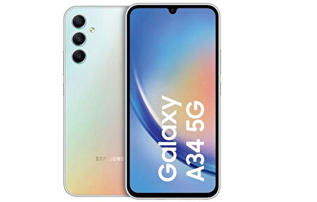 Galaxy A34  5G   256 GB Gümüş Akıllı Cep Telefonu