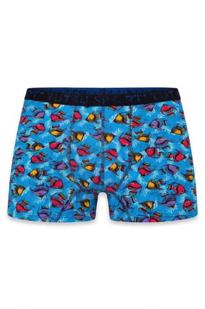 Tutku Erkek Karışık Desenli Paçalı Boxer 6’lı Set 0119 – Esnek Kumaş (Karışık Desen)