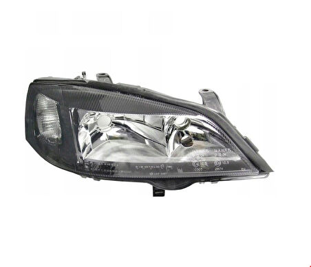 OPEL - ÖN FAR (SİYAH ZEMİN)  ''SAĞ''  ASTRA G 1998- - 93175724 / 1216288