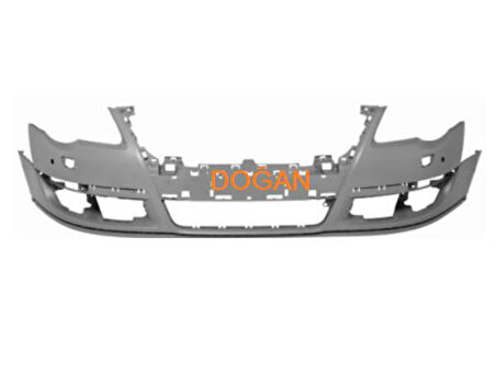 VOLKSWAGEN - ÖN TAMPON ( SENSÖRLÜ-YIKAMALI )  PASSAT 2006- - 3C0807217S / G GRU