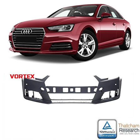AUDİ - ÖN TAMPON (ORJ-YIKMASIZ 2 SENSÖRLÜ ) A4 2017- - 8W0807065M / 8W0807065K / 8W0807437