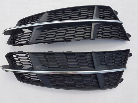AUDİ - ÖN TAMPON IZGARA SOL ( KROMLU - S-LİNE ) A6 2015- - 4G0807681AN / 4G0807647B BMT