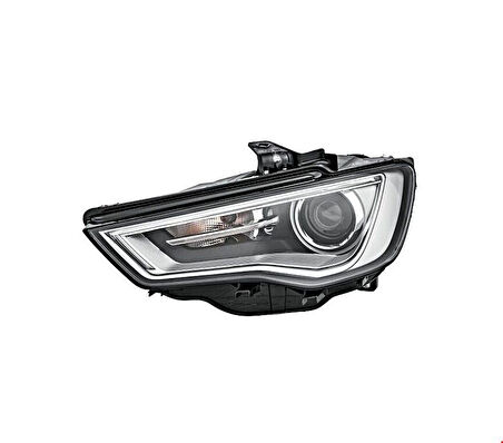 AUDİ - ÖN FAR SOL ( MERCEKLİ ) A3 2013- - 8V0941005C / 8V0941043C
