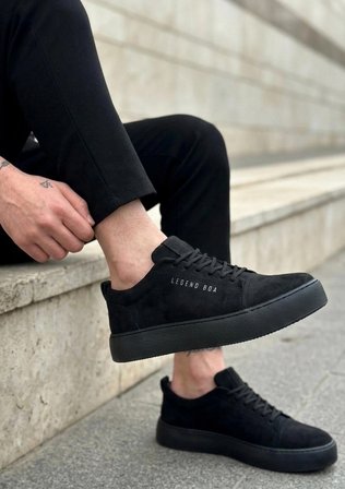 Bağcıklı Süet Erkek Klasik Sneakers Ayakkabı Tarz0104