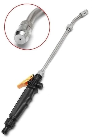 Water Jet Yüksek Basınçlı Su Püskürtme Oto Yıkama Aparatı Bahçe Sulama Aracı 50 Cm (  )