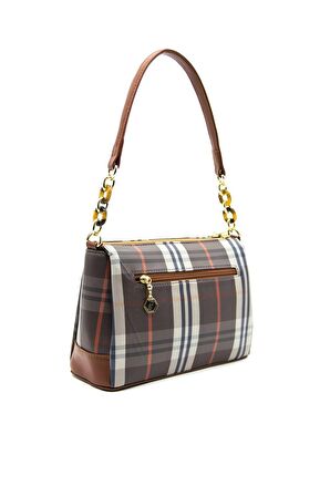 Silver Polo  Kadın  910-35906 SILVER POLO ÇAPRAZ ÇANTA MK80 KAHVE-MAT SİYAH