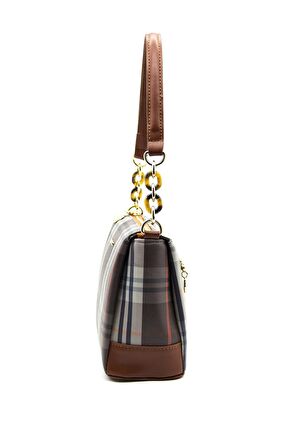 Silver Polo  Kadın  910-35906 SILVER POLO ÇAPRAZ ÇANTA MK80 KAHVE-MAT SİYAH