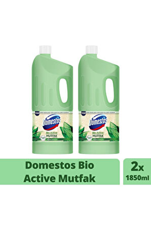 Domestos Bio Active Çamaşır Suyu Mutfak 1850 ml x 2 Adet