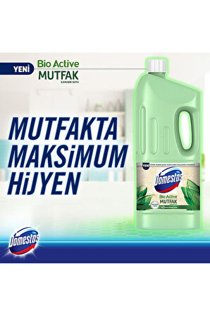 Domestos Bio Active Çamaşır Suyu Mutfak 1850 ml x 2 Adet