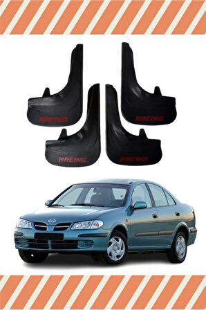 Nissan Almera Racing yazılı 4’lü tozluk çamurluk paçalık sağlam koruma
