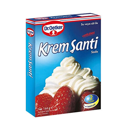 Dr. Oetker Krem Şanti ve Sos 6 lı Karma Paket
