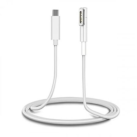 Coofbe Super Şarj 100W 1.8Mt Magsafe  Macbook Pro Şarj Kablosu Macbook Air Şarj Kablosu USB-C PD şarj cihazı 