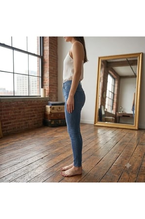esnek kumaş Mile High Super Skinny Jean Pantolon-0235 Lacivert / 26/30