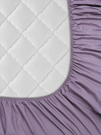 Düz Lastikli Tek Kişilik Percale Çarşaf
