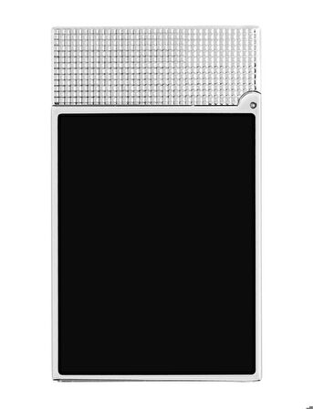 S.T. Dupont Line 2 Elmas Kafalı Platin Çakmak 16602