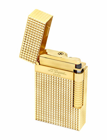 S.T. Dupont New Le Grand Dupont Yellow Gold Diamond Head Çakmak 23009