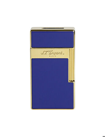 S.T. Dupont Biggy Shiny Mavi Lake Çakmak 25005