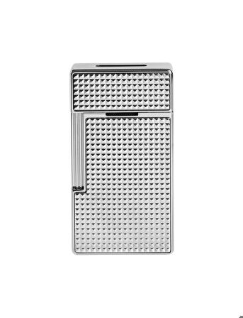 S.T. Dupont Big D Diamond-Point Silver Çakmak 25010