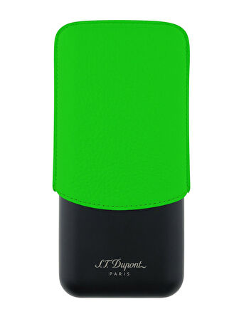 S.T. Dupont Fluo 3 Neon Yeşil Puro Kılıfı 183417
