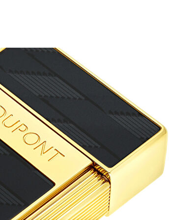 S.T. Dupont Biggy Monogram 1872 Siyah Çakmak 25079