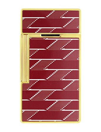 S.T. Dupont Biggy Monogram 1872 Bordo Lake Çakmak 25078