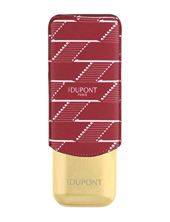 S.T. Dupont Monogram 1872 2li Bordo Puro Kılıfı 183478