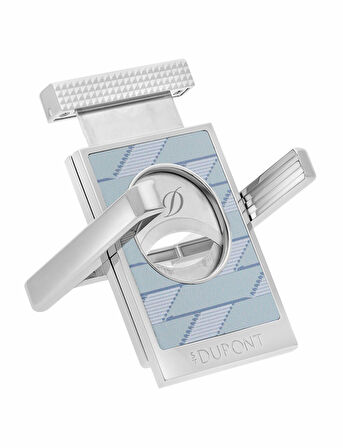 S.T. Dupont Monogram 1872 Açık Gri Puro Stand - Kesici 3480M