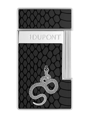 S.T. Dupont Slimmy Siyah Lake Çakmak 28076