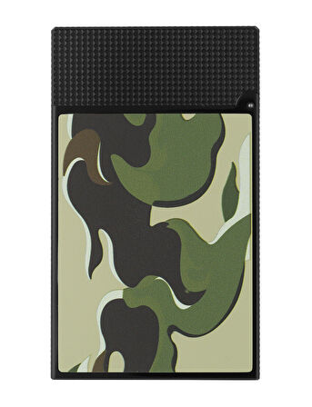 S.T. Dupont Ligne 2 Camo Haki Guilloche Çakmak C16050