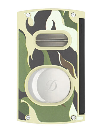 S.T. Dupont Camo Haki İki Bıçaklı Puro Kesici 3450