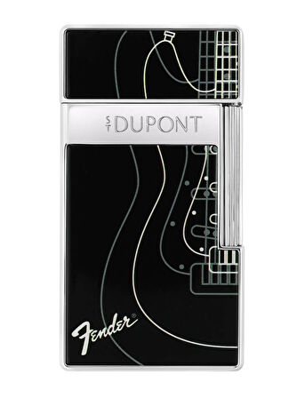 S.T. Dupont Biggy Fender Siyah Çakmak 025025