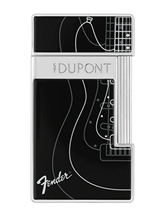 S.T. Dupont Slimmy Fender Siyah Çakmak 028025
