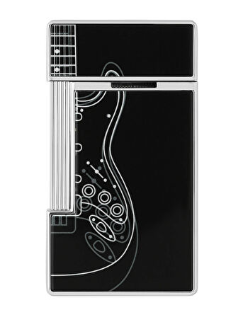 S.T. Dupont Slimmy Fender Siyah Çakmak 028025