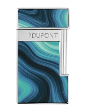 S.T. Dupont Slimmy Geode Mavi Lake Çakmak 28035