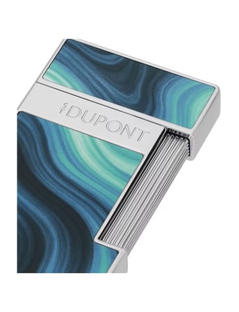 S.T. Dupont Slimmy Geode Mavi Lake Çakmak 28035