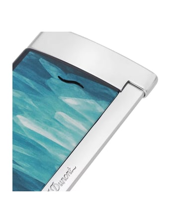 S.T. Dupont Slim 7 Geode Mavi Lake Çakmak 27035