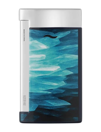 S.T. Dupont Slim 7 Geode Mavi Lake Çakmak 27035