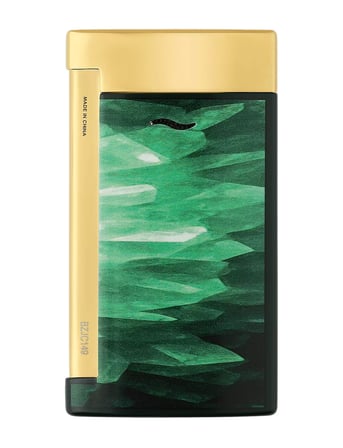 S.T. Dupont Slim 7 Geode Yeşil Lake Çakmak 27036