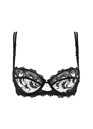Lise Charmel Siyah Balenli Sütyen CC3088