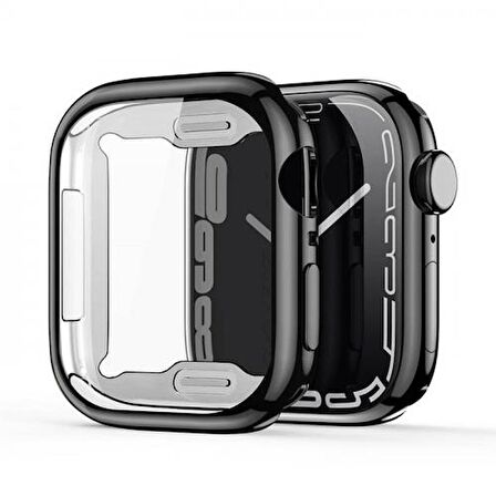 Coofbe Full Korumalı TPU Apple Watch Uyumlu Ultra Kılıf Hassas Dokunuş Apple Watch Uyumlu Ultra 49mm Kılıf Koruma 