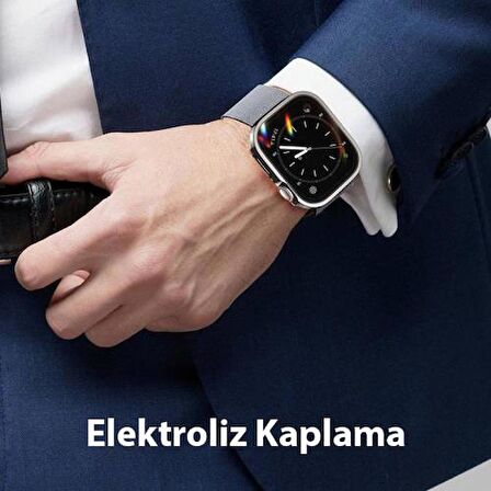 Coofbe Zırh Koruma Apple Watch Ultra Kılıf 360 Derece Korumalı Kılıf Apple Watch Ultra Ekran Koruma Kılıfı