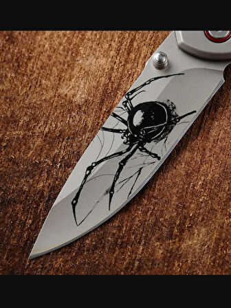 Chongming CM123 Çakı Örümcek 21 cm Manuel Kemerlikli