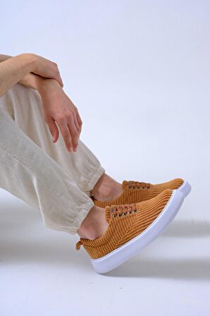 CH173 CBT Velluto Erkek Ayakkabı TABA
