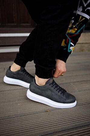 Knack Yüksek Taban Günlük Ayakkabı 044 Gri