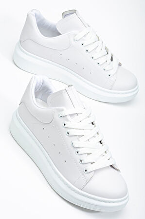 Fersatie Beyaz Kadın Sneaker Günlük Ayakkabı