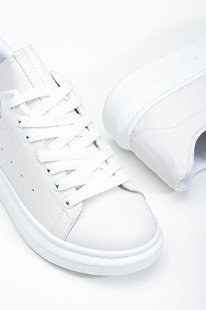 Fersatie Beyaz Kadın Sneaker Günlük Ayakkabı