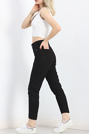 Mom Boyfriend Jeans Siyah - 20432.1778.